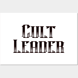 Cult Leader Posters and Art